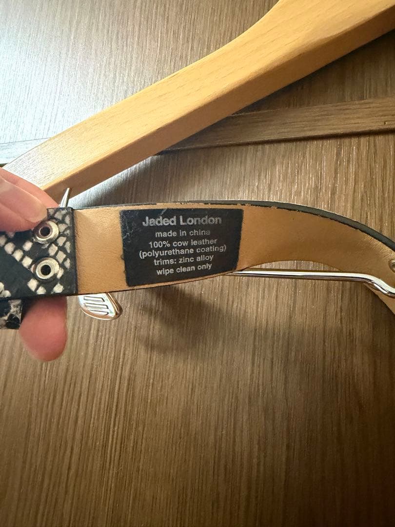 Jaded London スタッズベルト （着画あり）