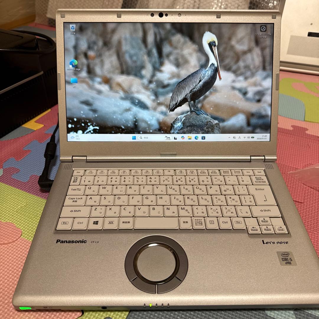 メモリ16GB・LTE レッツノート CF-LV9 14型 Office2021