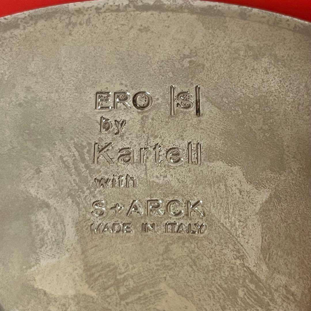 【希少色・廃盤】Kartell カルテル エロエス チェア 椅子 4本脚 赤