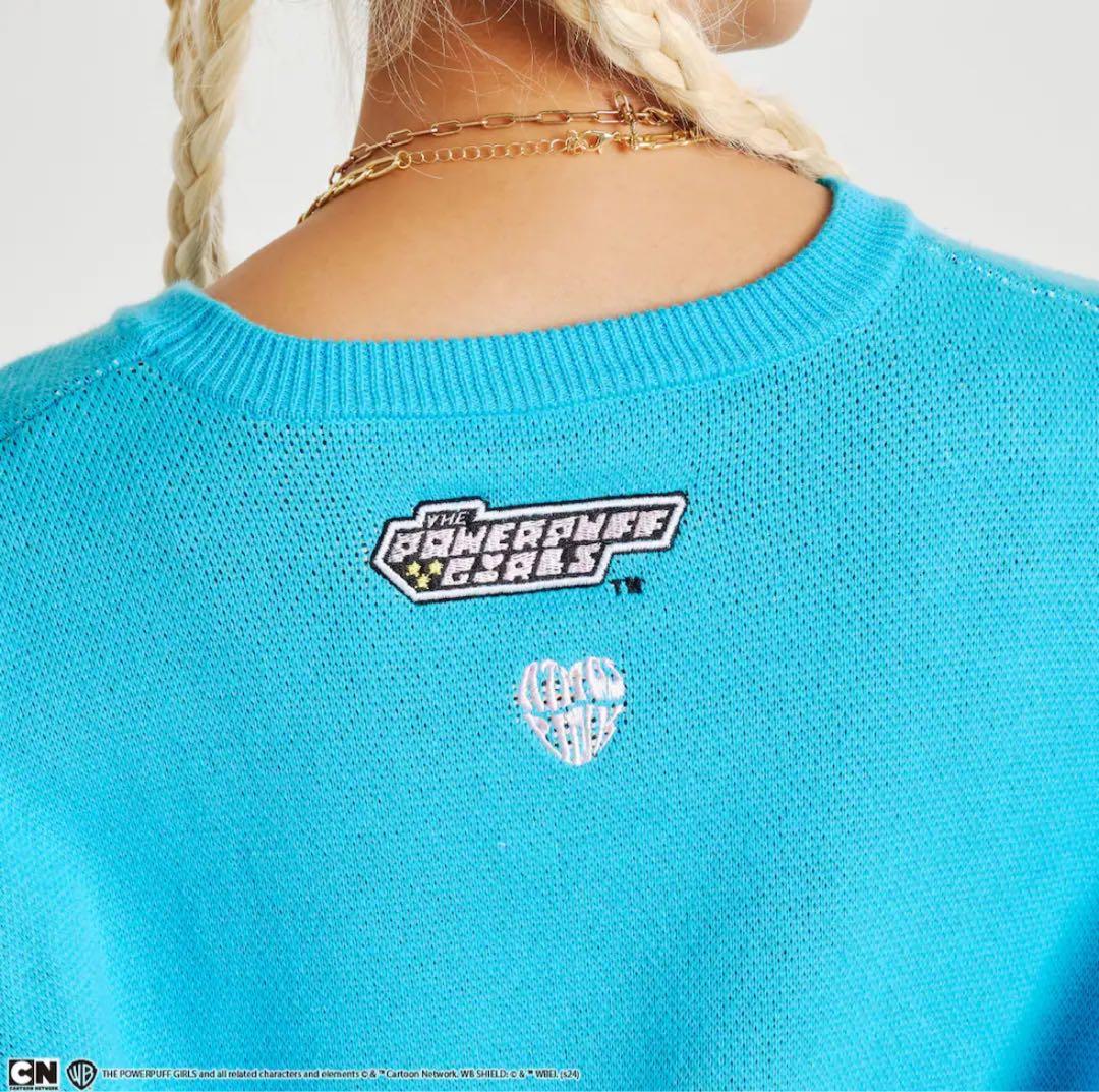 パワーパフガールズ バブルス アトモス ピンク ニット セーター