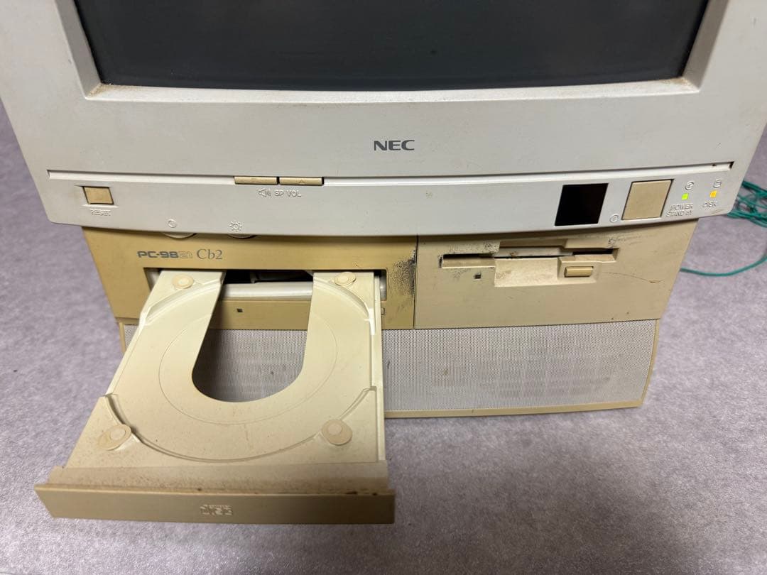 パソコン NEC 日本電気 PC-9821Cb2/T モニター一体型 Canbe