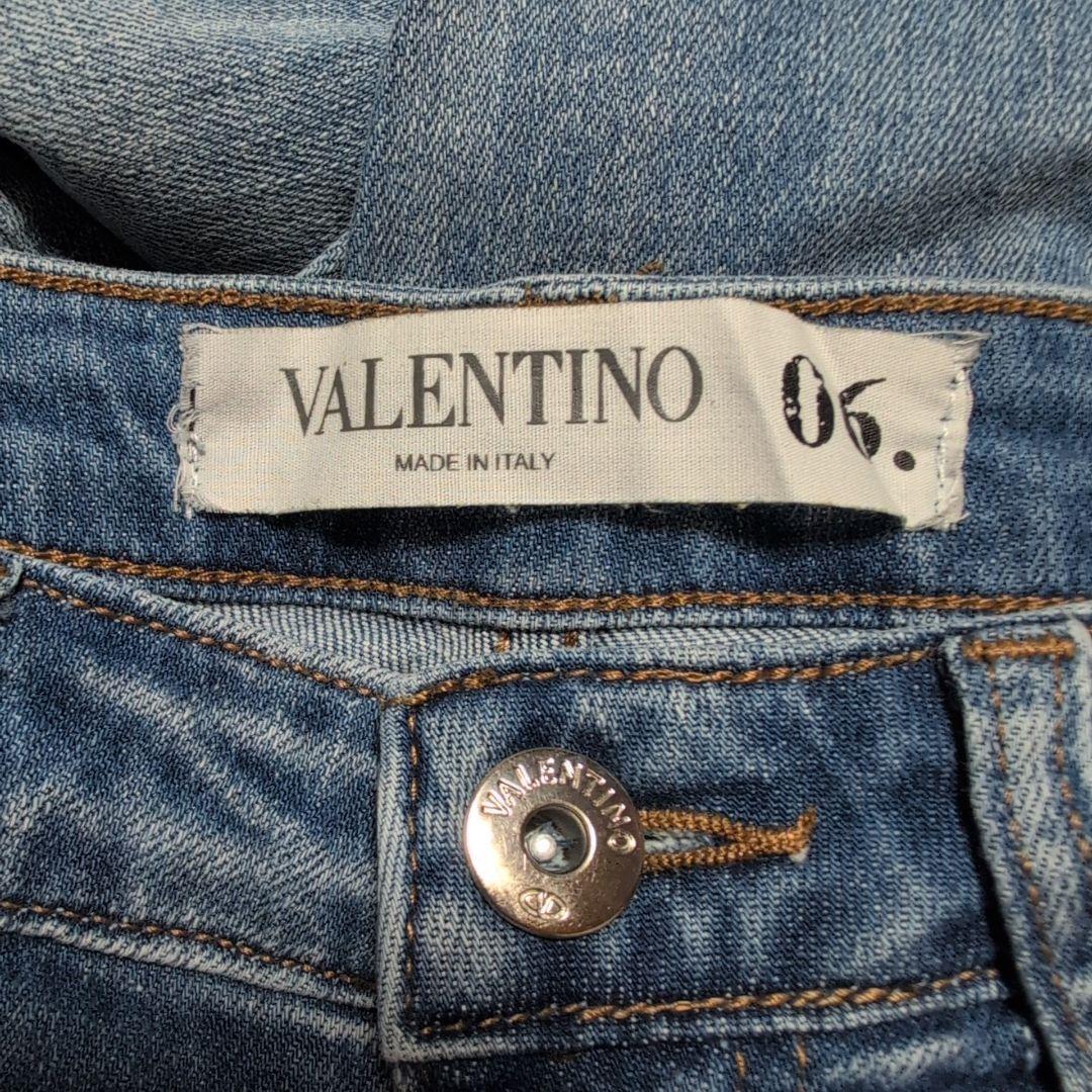 VALENTINO ヴァレンティノ スキニーデニム CVDロゴ付き