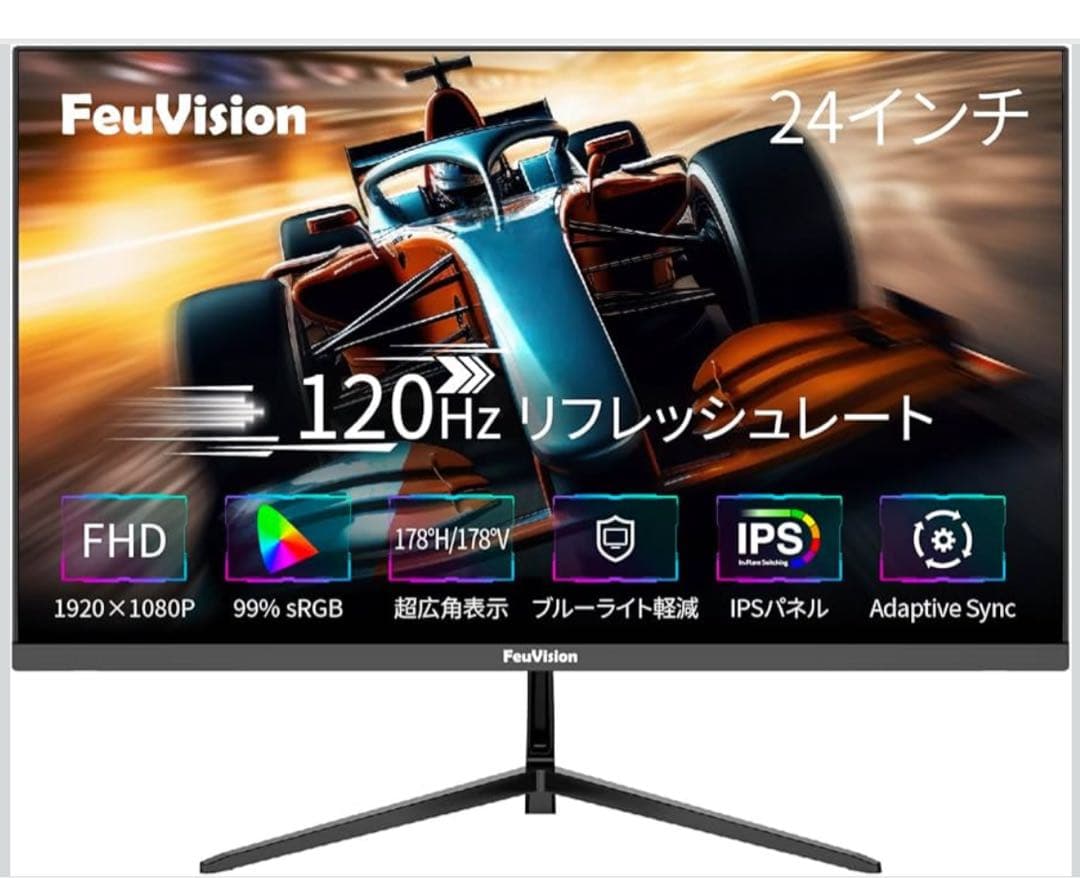 FeuVision 24インチ FHD モニター