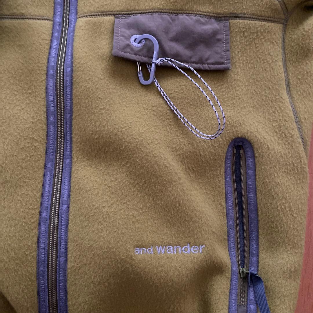 アンドワンダー and wander フリース