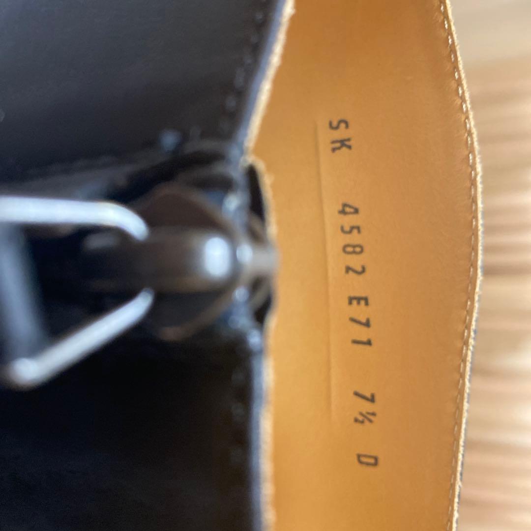 フェラガモ　ロングブーツ　黒　サイズ7.5