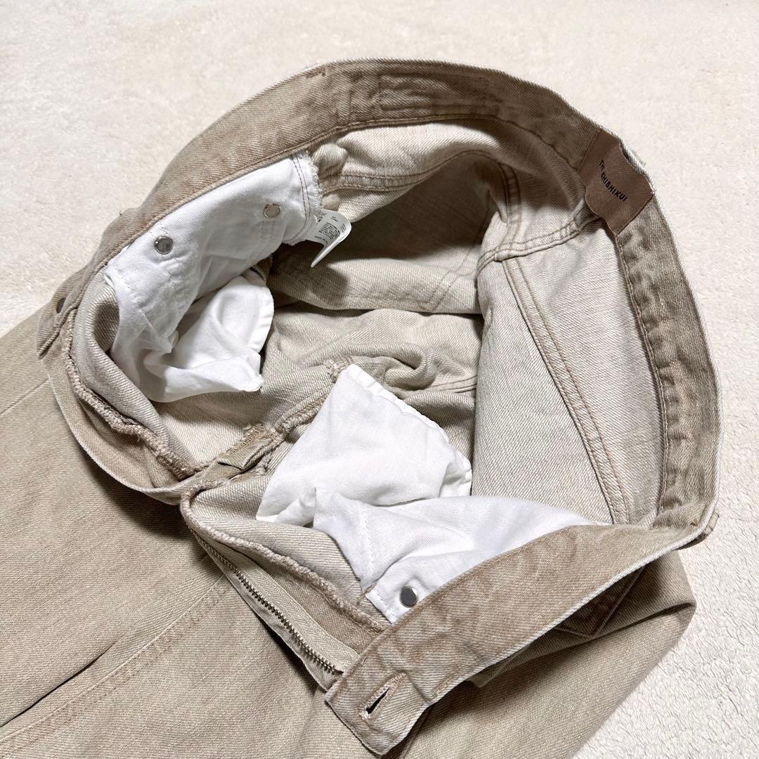 ポ*テ様 THE SHISHIKUI BASIC JEANS BEIGE 26