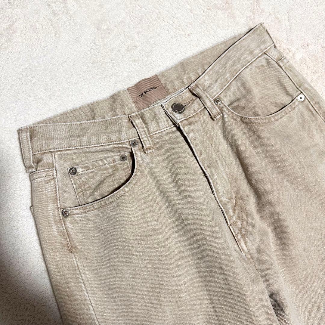 ポ*テ様 THE SHISHIKUI BASIC JEANS BEIGE 26