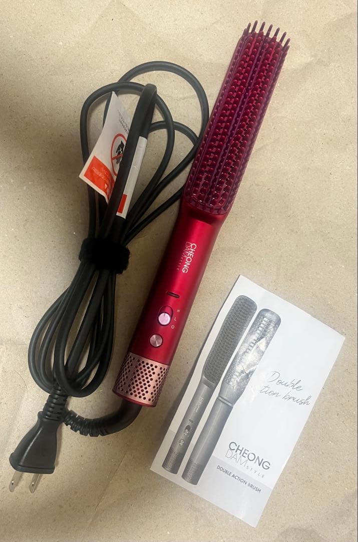 CHEONG DAM style ダブルアクションヘアブラシ