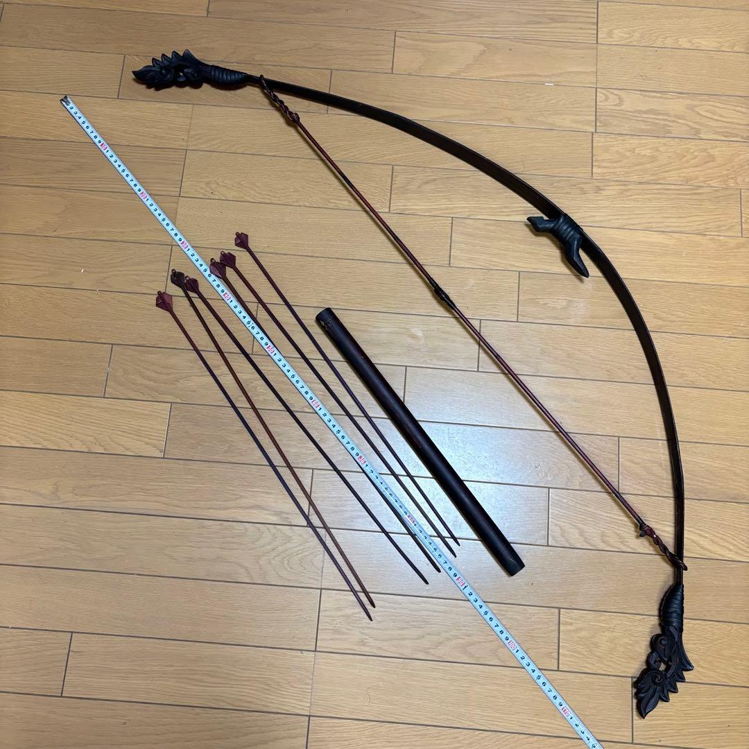 弓道 弓矢 竹矢 矢 弓道具 羽根 矢筒 武具 レトロ 弓具 弓