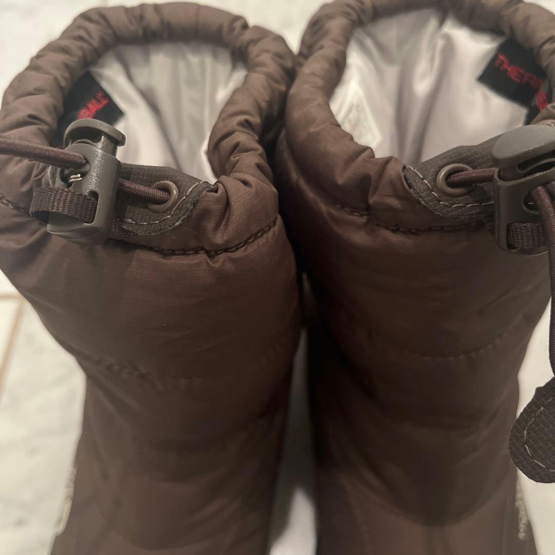 ノースフェイス　ヌプシ24㎝ブラウン系