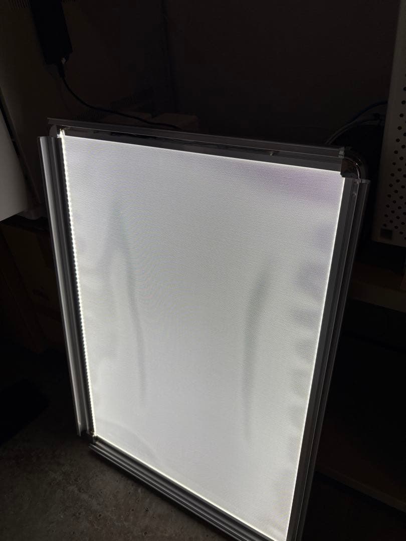 LEDポスターフレーム A1 店舗看板　動作確認済み