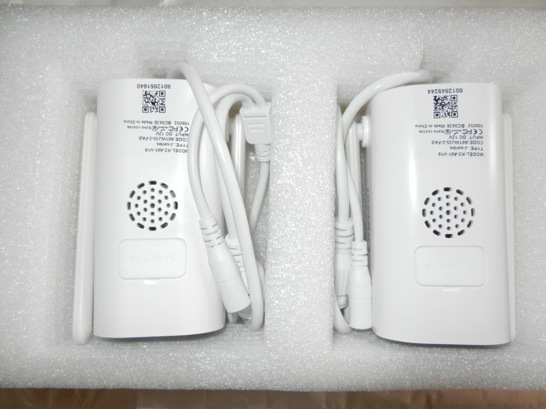 防犯カメラ　屋外用 2台