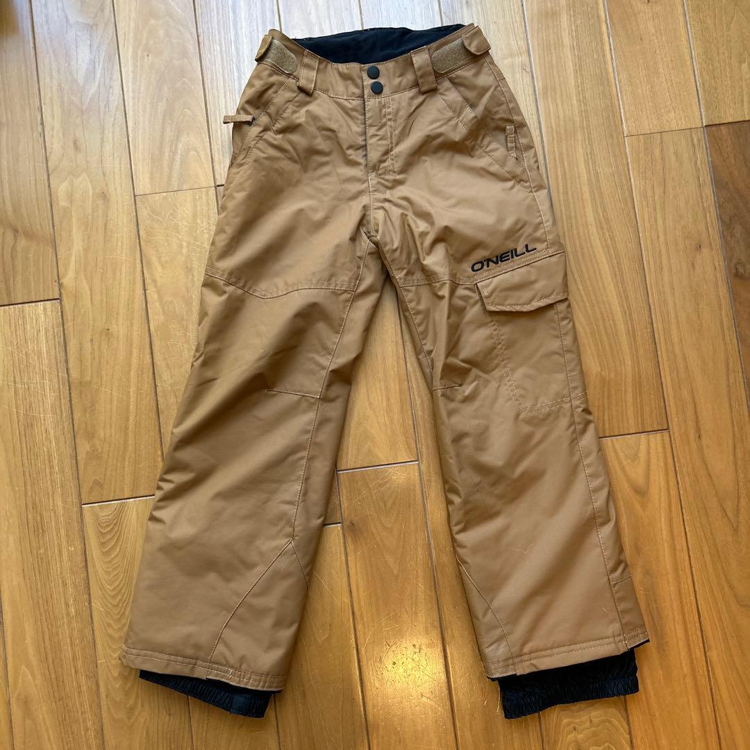 美品⭐︎ONEILL 子ども用スノーボードウェア上下セット　128cm 迷彩柄