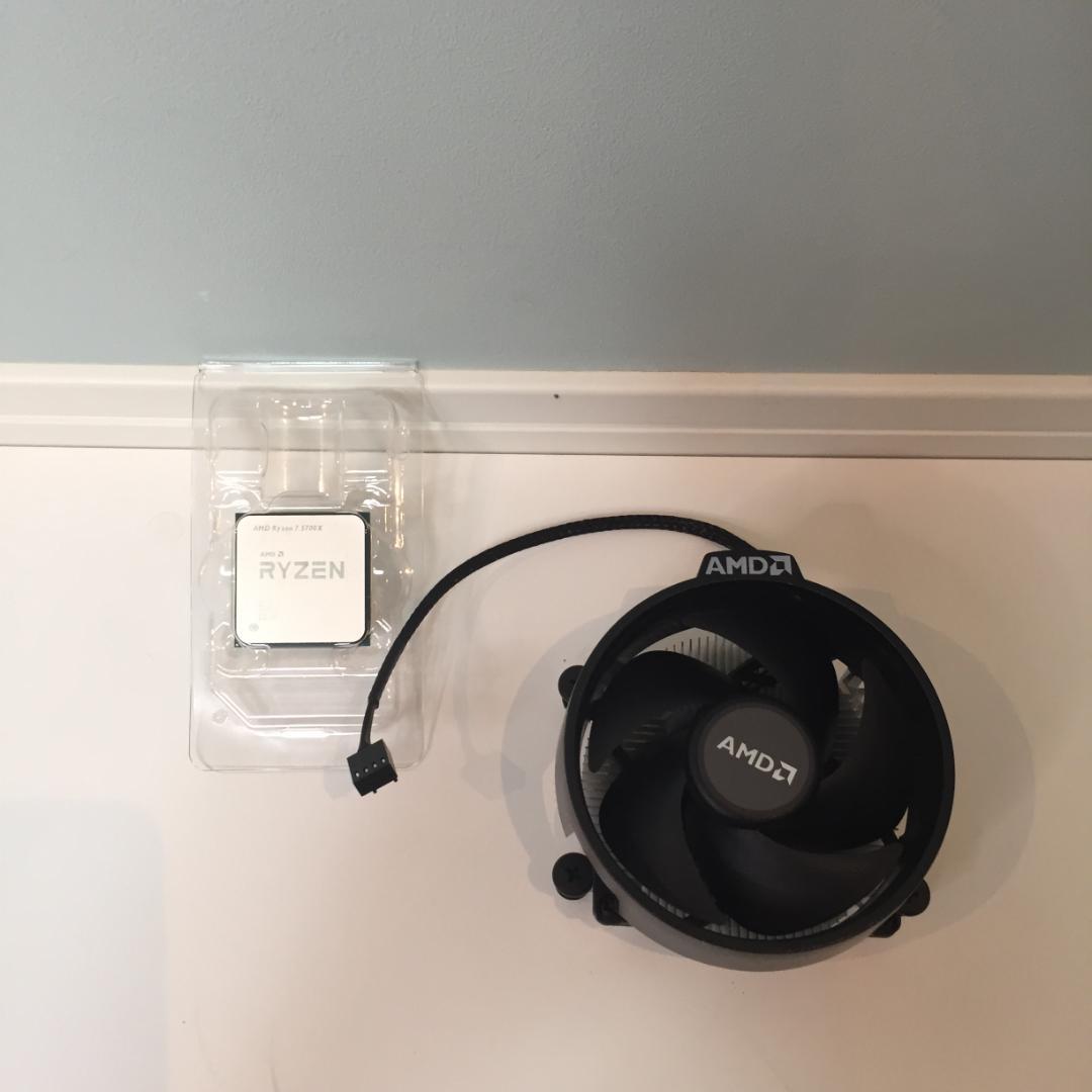 最終【新品未使用品】AMD Ryzen 7 5700X バルク品 おまけ付