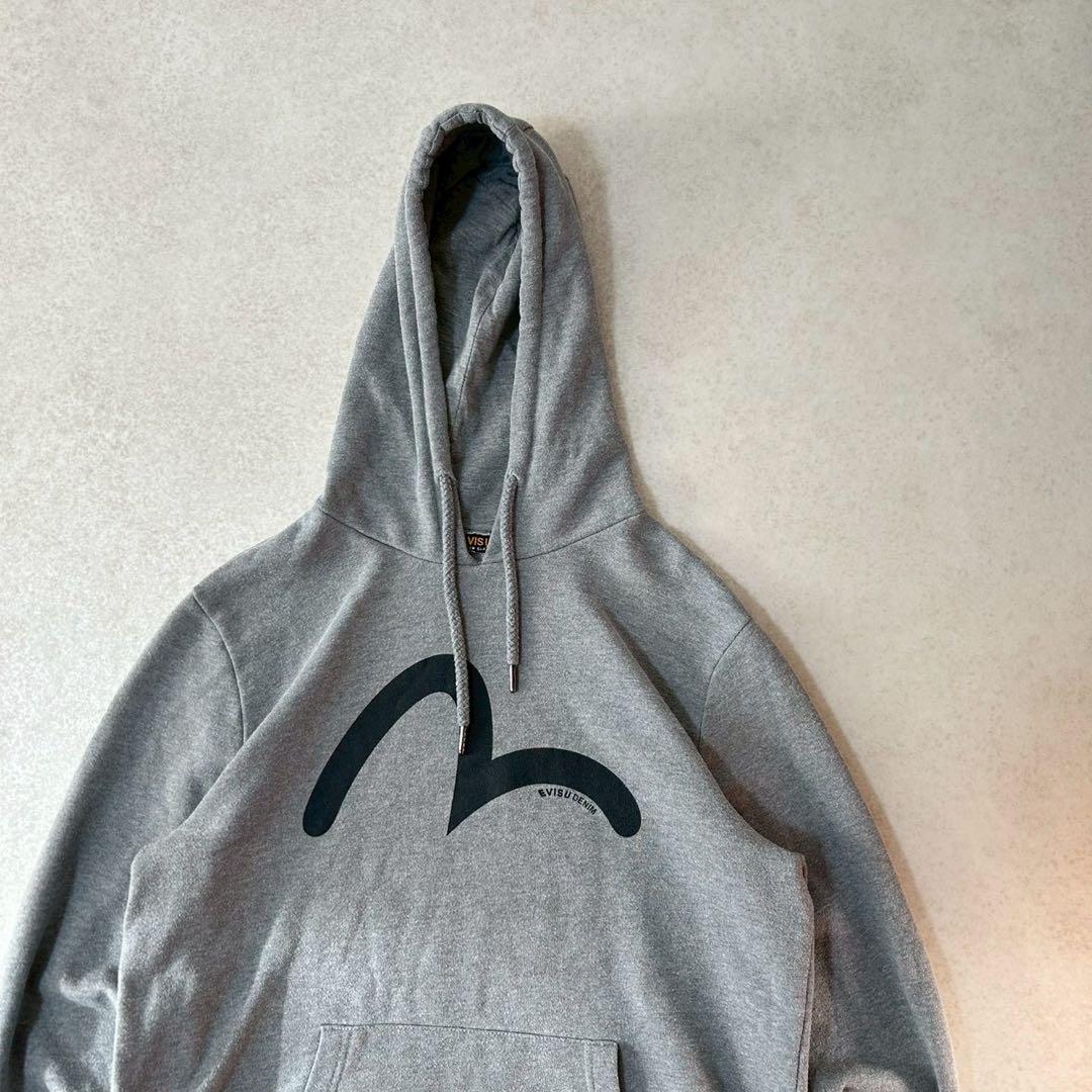 Evisu エヴィス エビス グレー パーカー