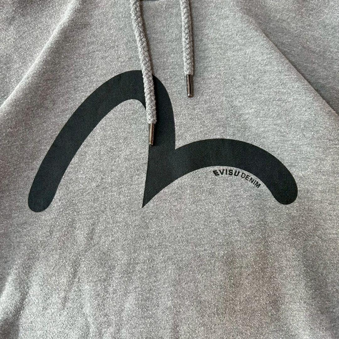 Evisu エヴィス エビス グレー パーカー
