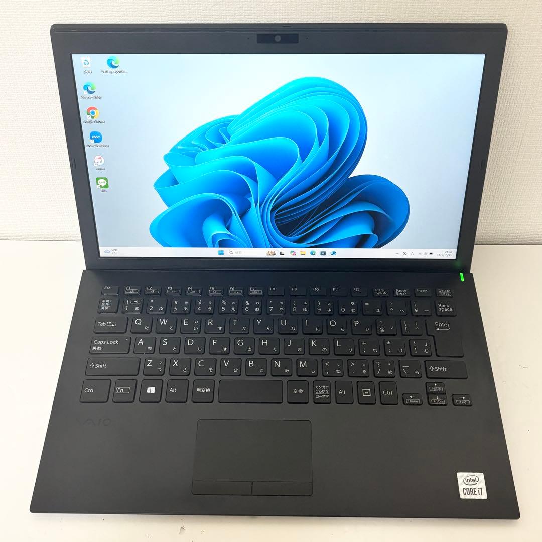 【美品・高性能】i7第10世代✨SONY VAIO Office付き Win11