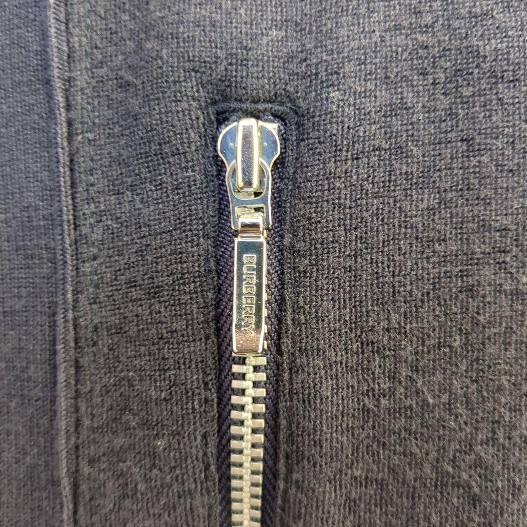 BURBERRY BLACK LABEL ジップジャケット 紺 M