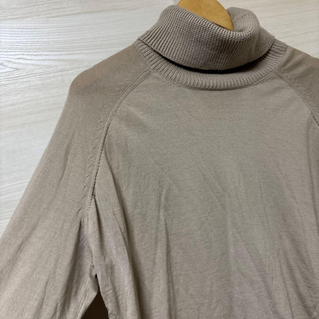 最高級ラグジュアリー★CIVIDINI イタリア製100%ウール タートルニット