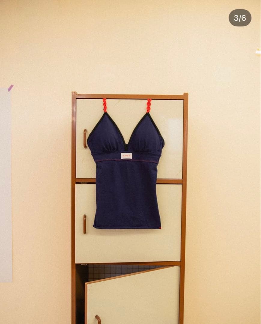 pamm Collection キッチン ネイビーキャミソール
