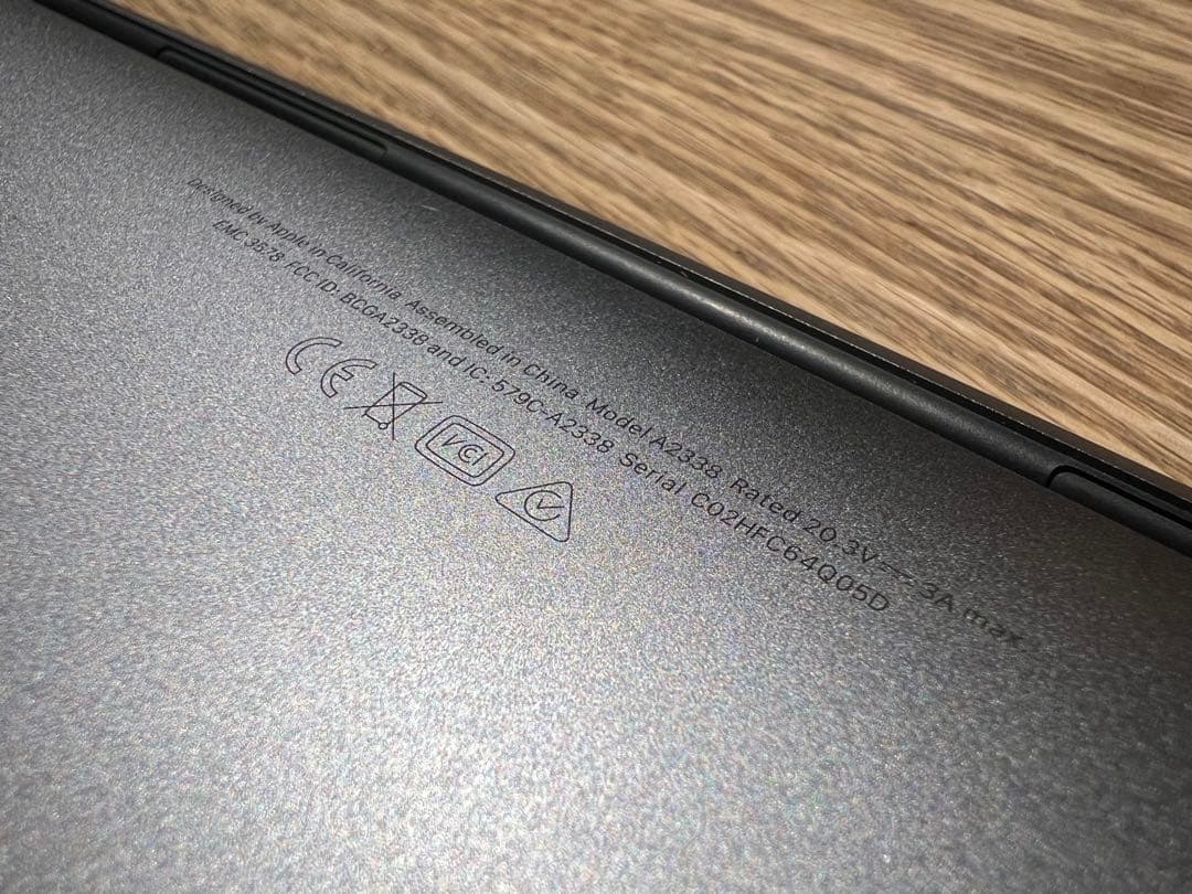 MacBook Pro 13インチ Apple M1 256GB メモリ8GB