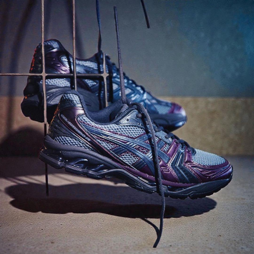 asics GEL-KAYANO 14 atmos別注 GREY/PURPLE