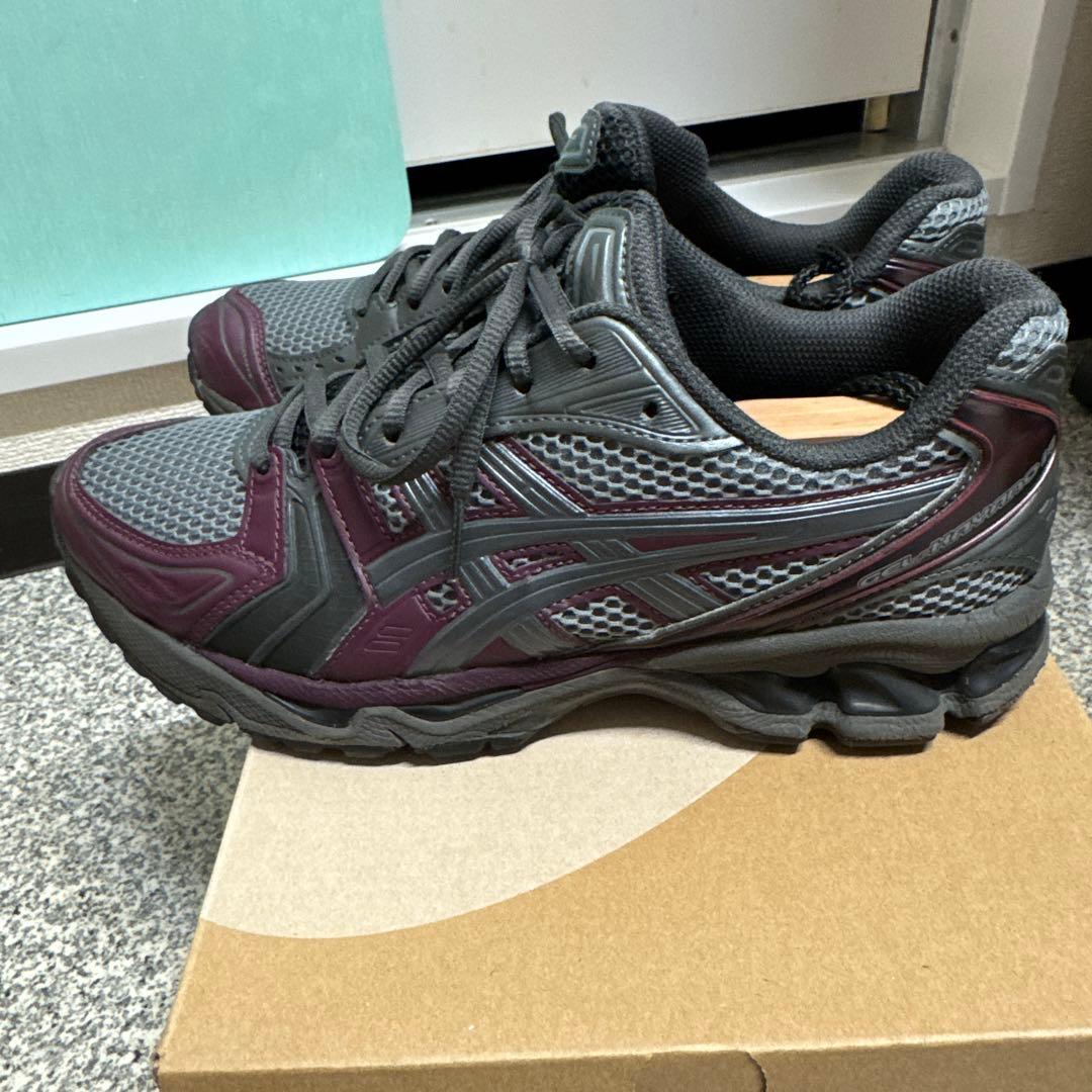 asics GEL-KAYANO 14 atmos別注 GREY/PURPLE