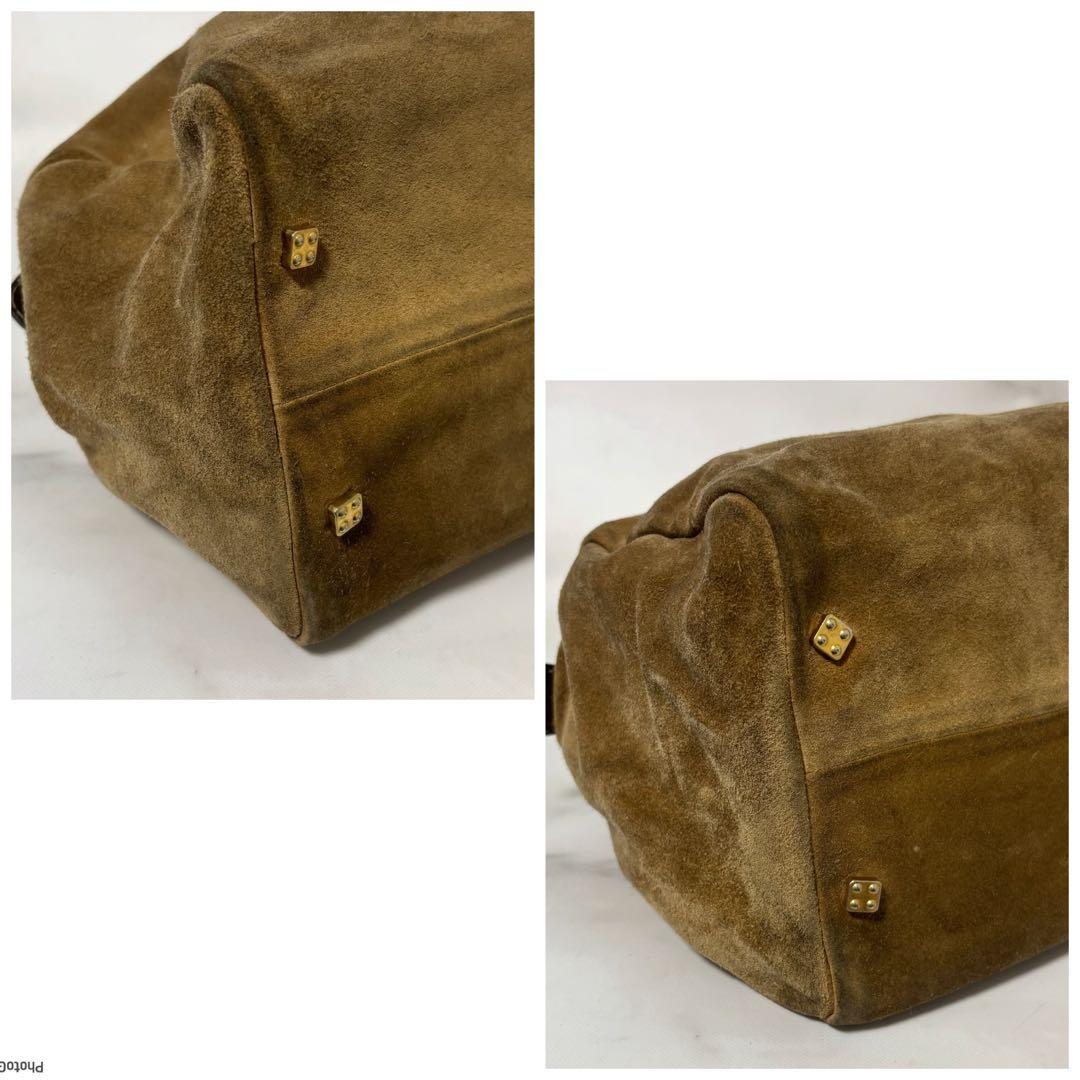 moamoa❣️ロエベ＊ハンドバッグ＊スウェード✨