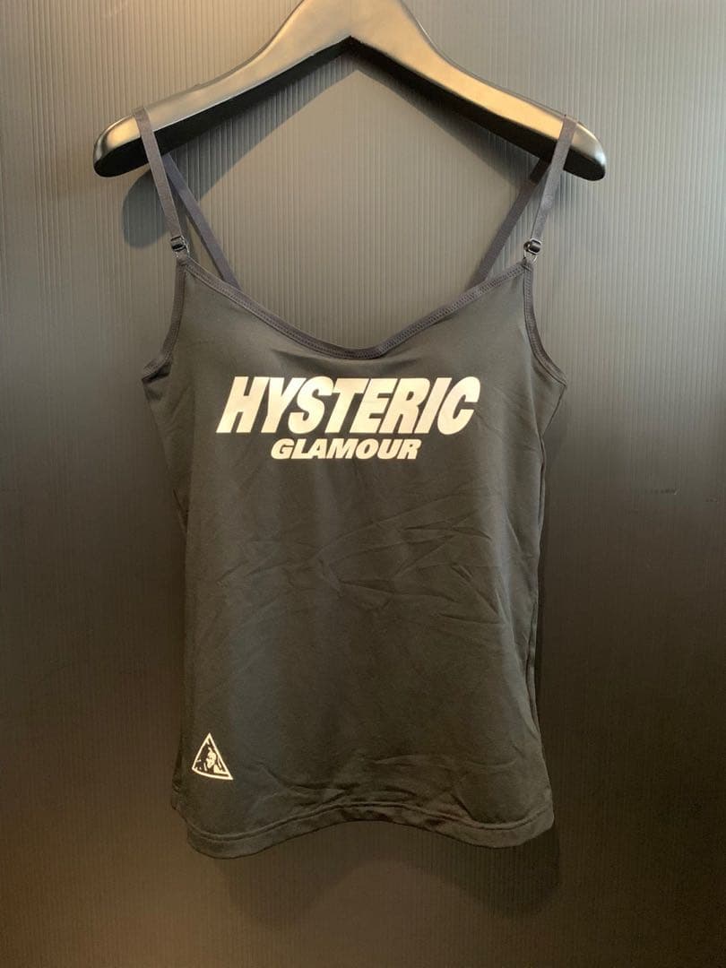ヒステリックグラマー　新品　キャミソール　ロゴ