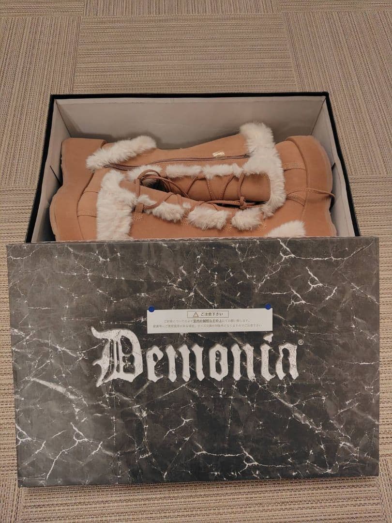 デモニア 厚底ロングブーツ NMIXX ソリュン着用 US9(25cm) 韓国