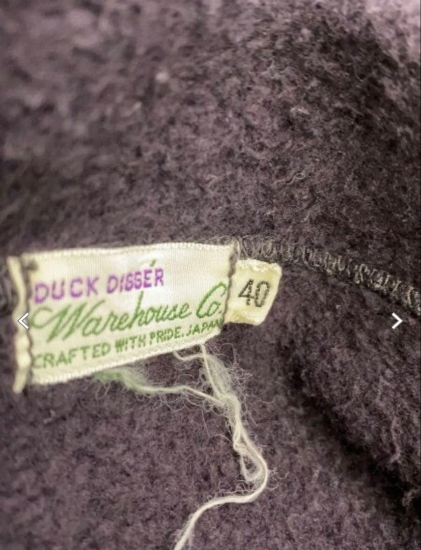 warehouse パーカー　40サイズ