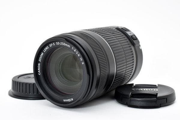 キャノン Canon EF-S 55-250 F4-5.6 IS II望遠レンズ