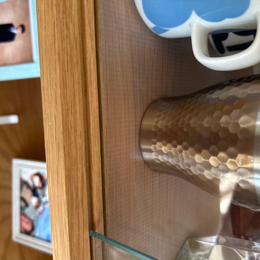 大特価　2026/1/6日廃棄します　リセノ　ガラスキャビネット