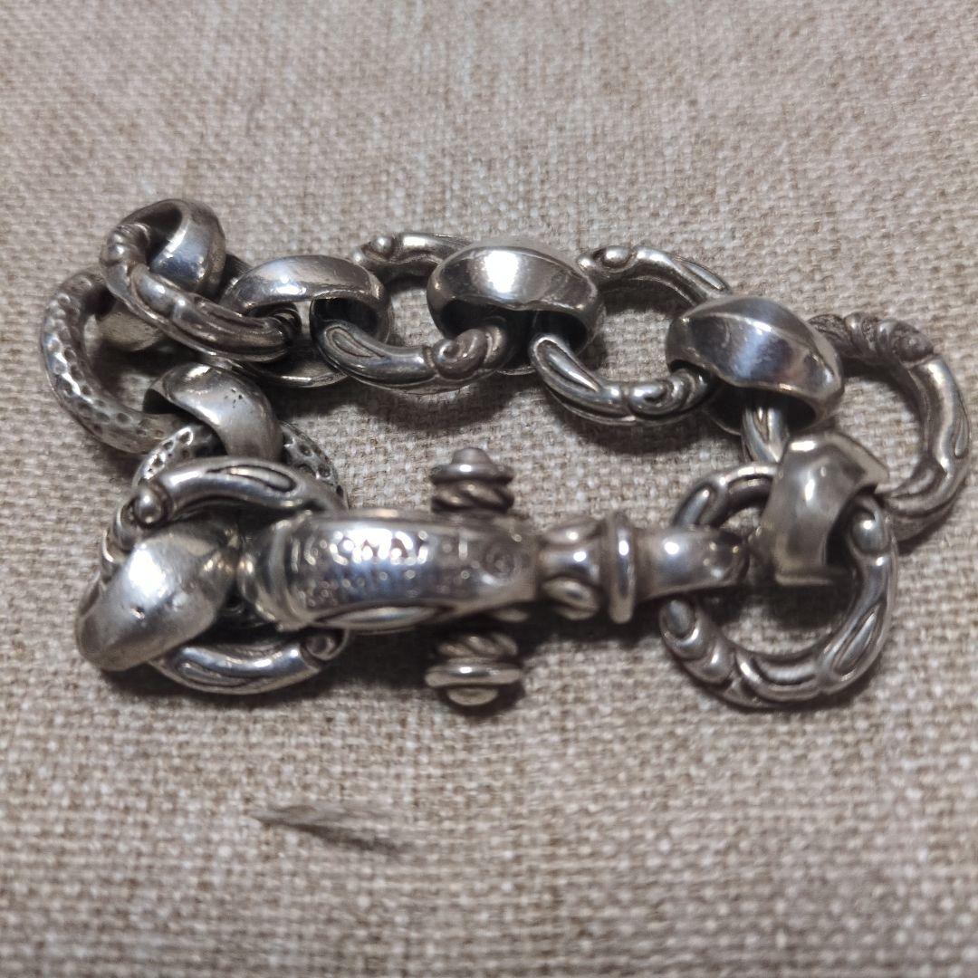 レナードカムホートレプリカシルバー925 チェーンリンク ブレスレット