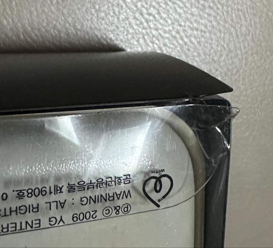 G-DRAGON HEARTBREAKER 韓国版CD 直筆サイン入り