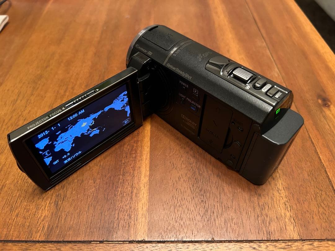 【動作確認済】SONY HDR-PJ590　ソニー　ハンディカム　ビデオカメラ