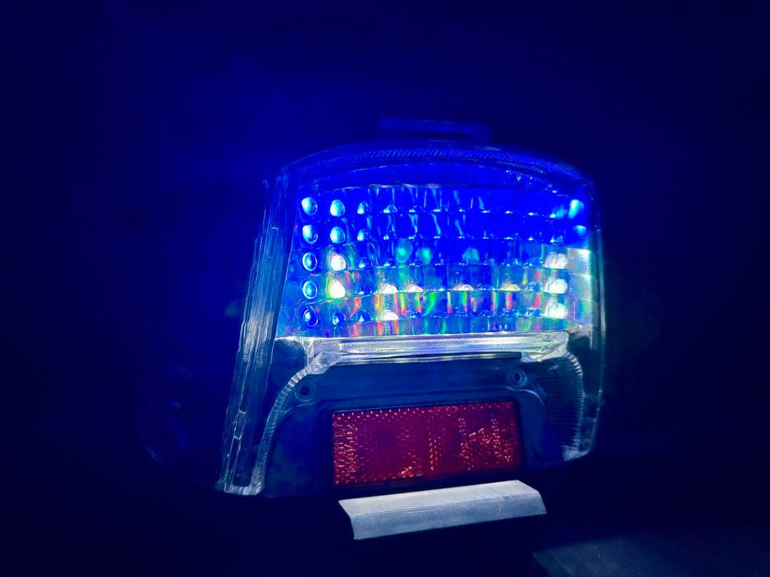 ZX af34 af35 RGB テール ランプ LED レインボー Dio