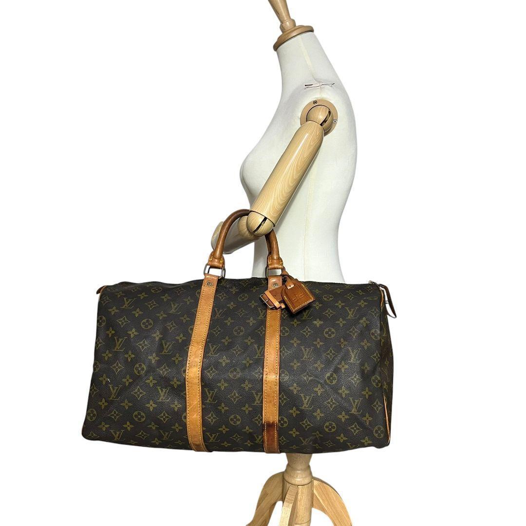 【正規品】キーポル50　ルイヴィトン　モノグラム　ボストンバッグ　旅行用バッグ