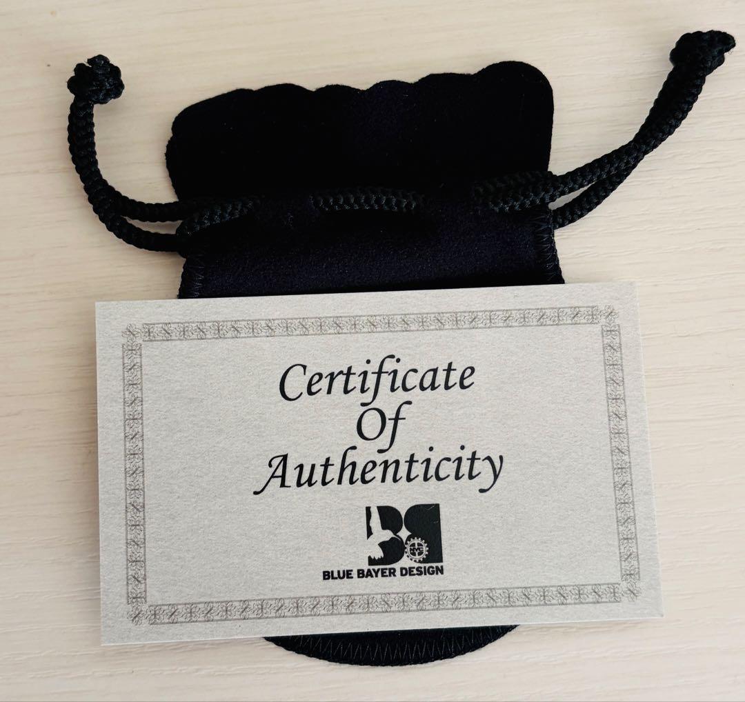 ジョニー・デップ愛用 ブルーベイヤーデザイン スカルキーネックレス ②