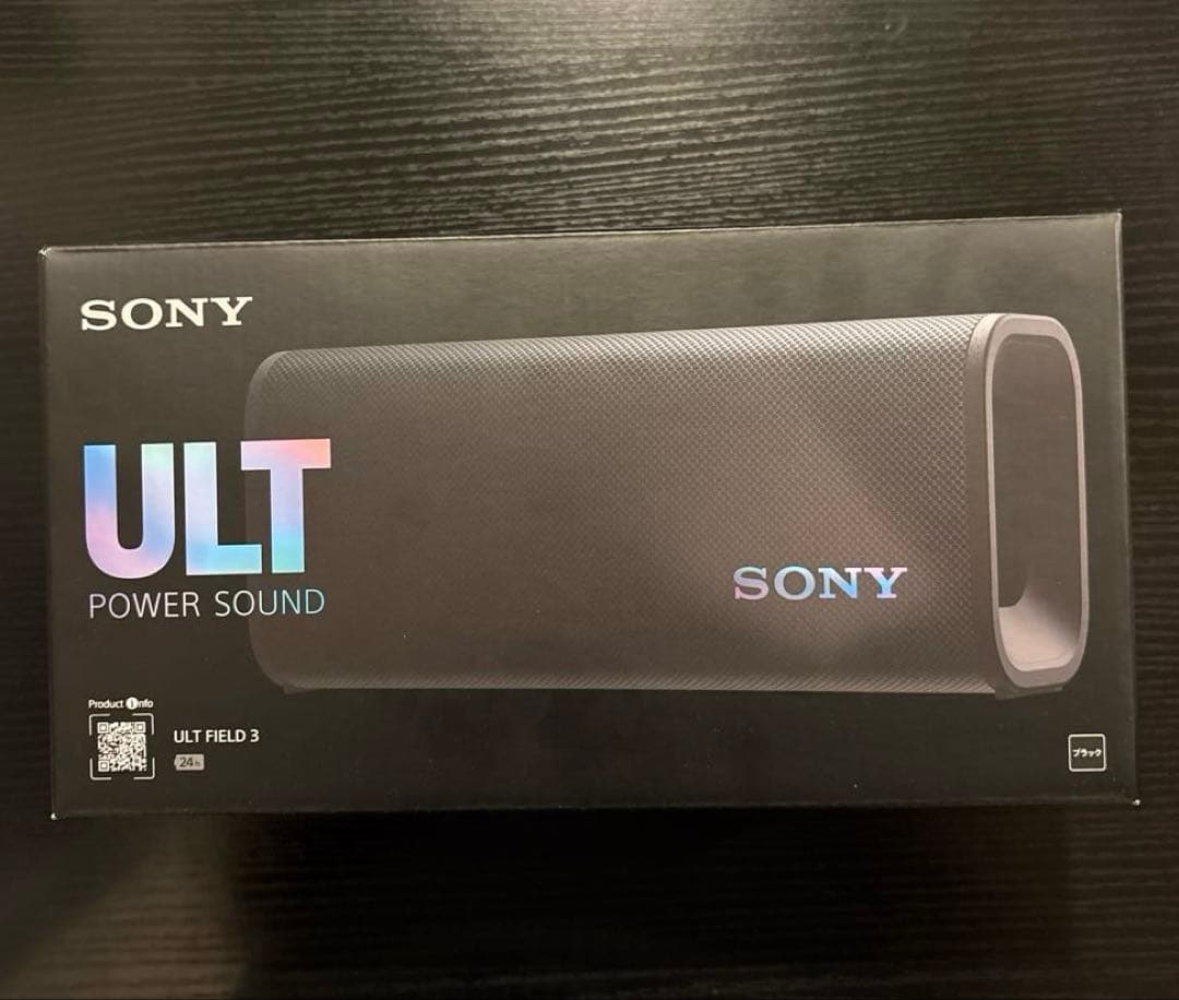SONY ULT FIELD 3 ブラック SRS-ULT30 ソニー