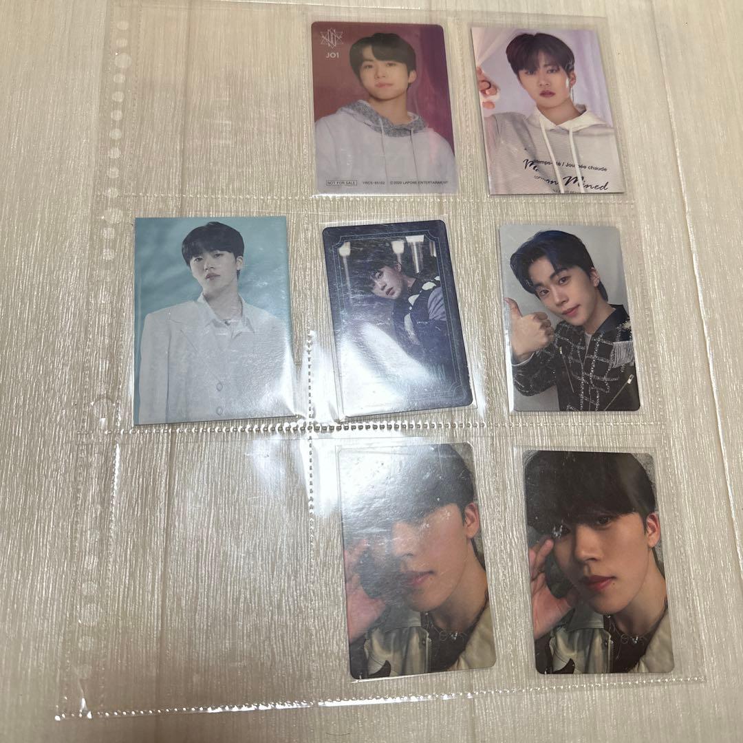 JO1 鶴房汐恩 木全翔也 トレカ シール まとめ売り