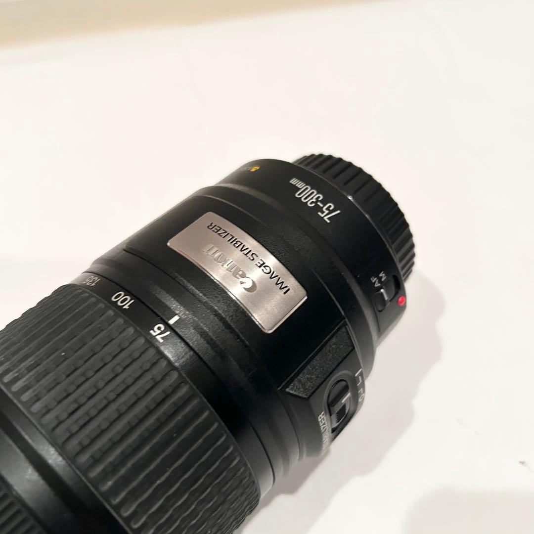 Canon EF 75-300mm f/4-5.6 IS ズームレンズ