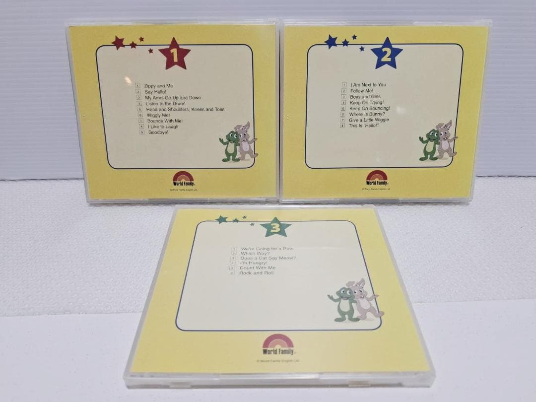 こりっす  DWE Zippy and Me 美品 DVD3枚 CD3枚