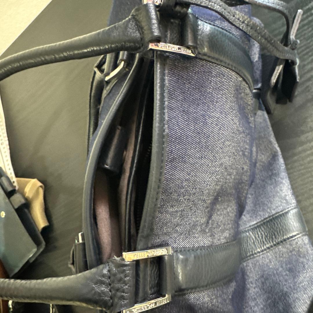 ペッレモルビダ デニムトートバッグ