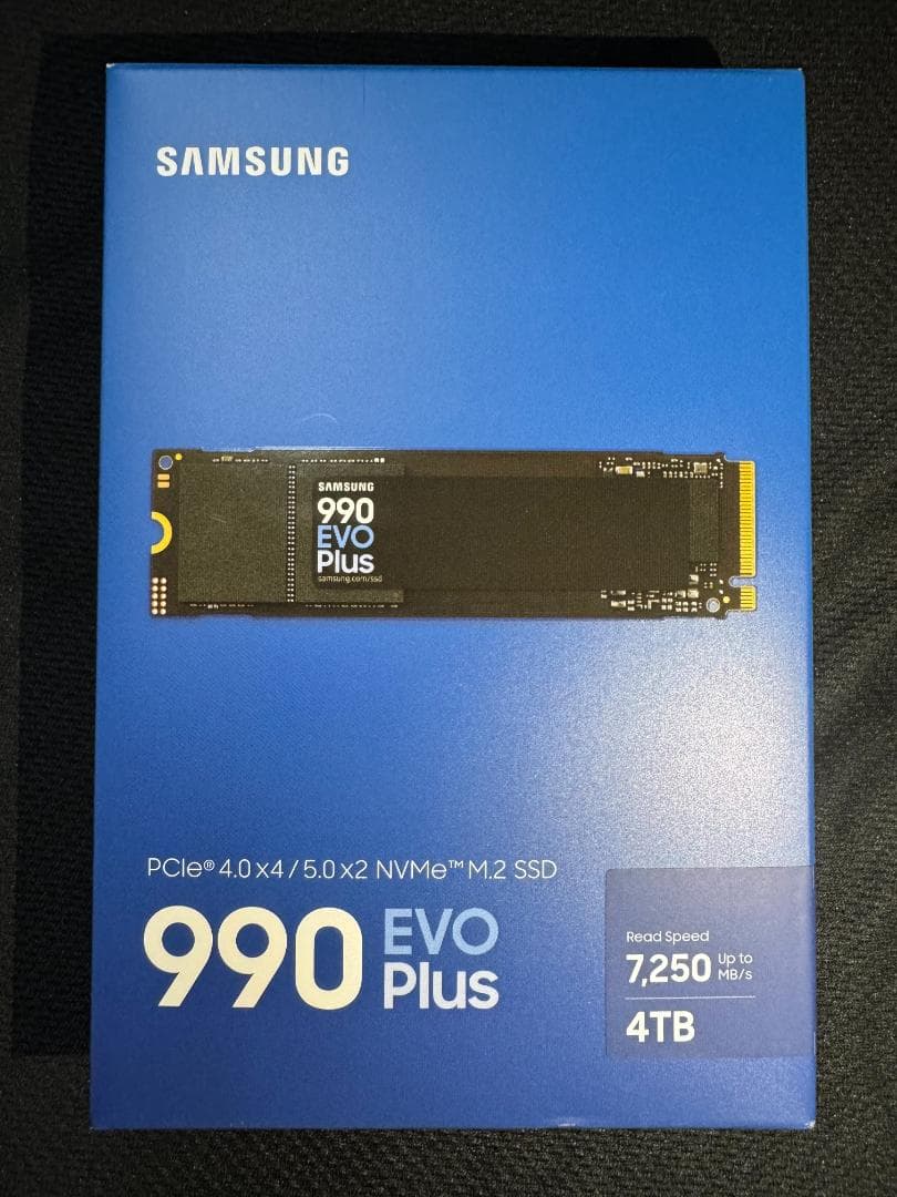 【新品未開封】Samsung 990 EVO Plus 4TB 内蔵型SSD