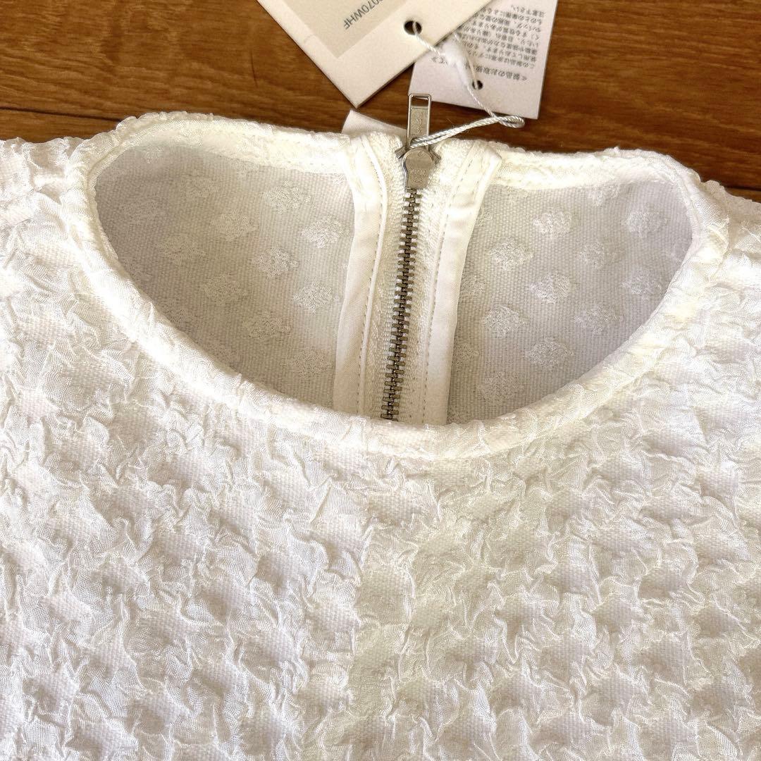 【新品】Bibiy JULIANNE DRESS ジャガードボリュームワンピース