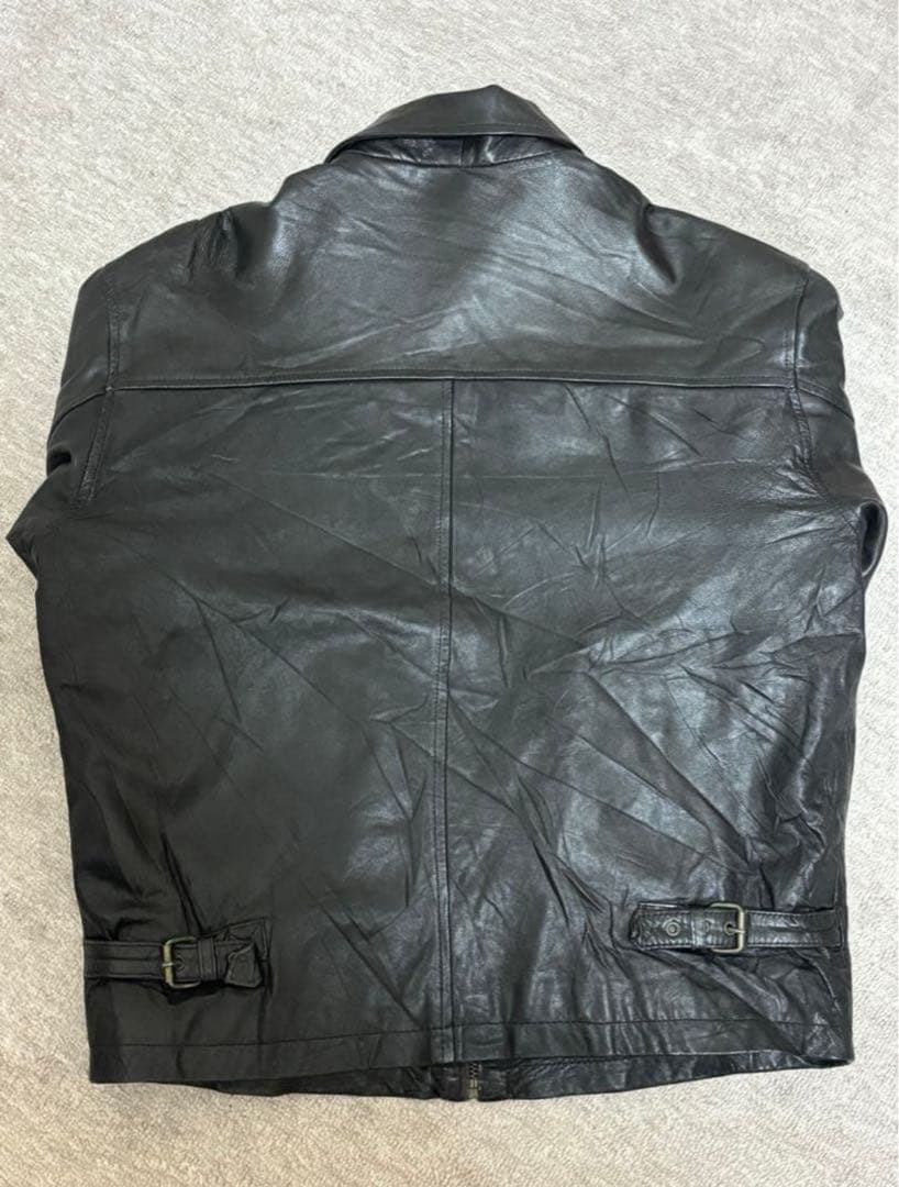 k*4様 【90s】羊革 レザージャケット vintage 短丈 一点物