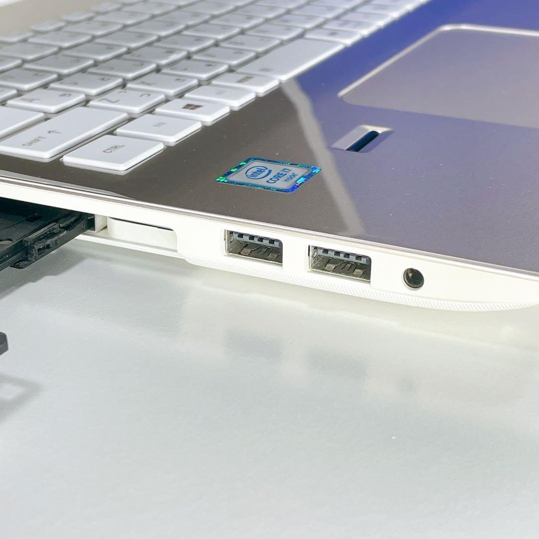 Corei7＆SSD480GB✨爆速✨Win11カメラ付ノートパソコン✨ゴールド