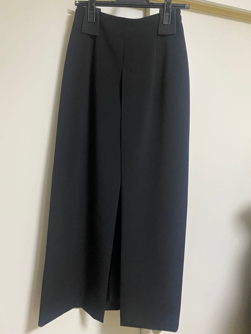 スカート JOSEMOON SLIT LAYERED LONGSKIRT