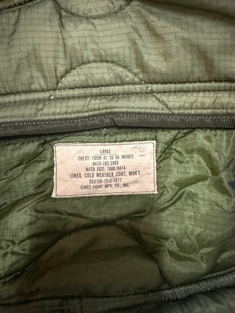 M-65 Quilted Liner Body Bag キムタク 私物 バッグ